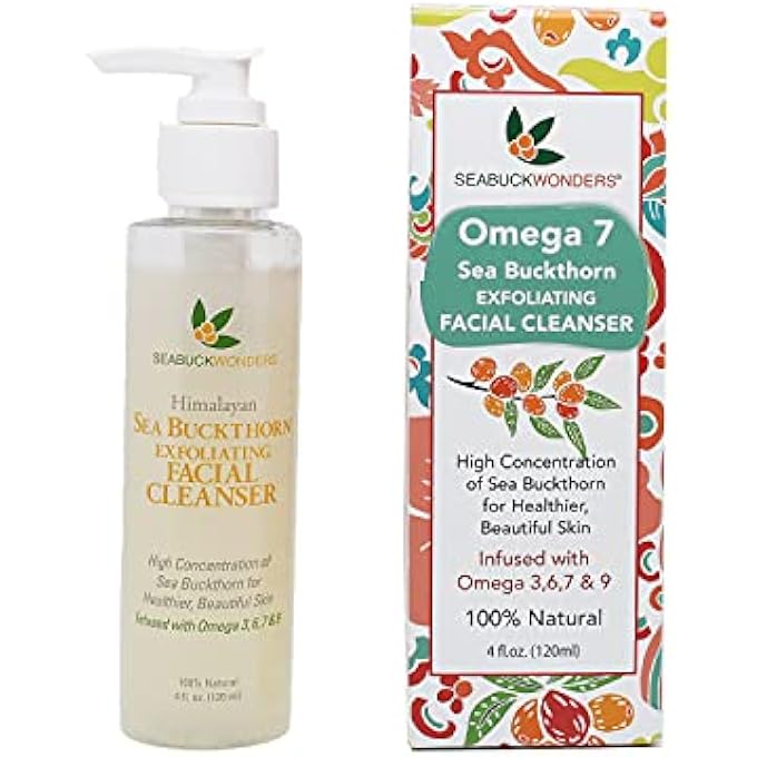 SEABUCKWONDERS ORGANIC SEA BUCKTHORN EXFOLIATING FACIAL CLEANSER, 4 FL OZ - Image 1